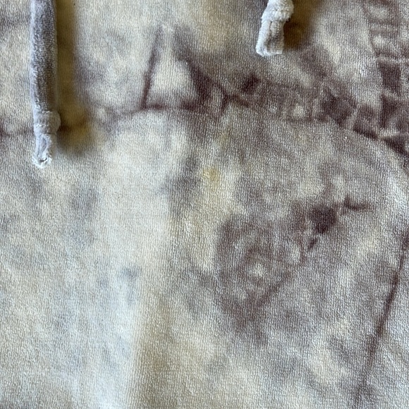 Skylar & Jade Long Sleeve Velvety Pullover Hooded Tie-Die Sweatshirt Sz M - Picture 13 of 13